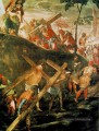 L’ascension au Calvaire italien Renaissance Tintoretto